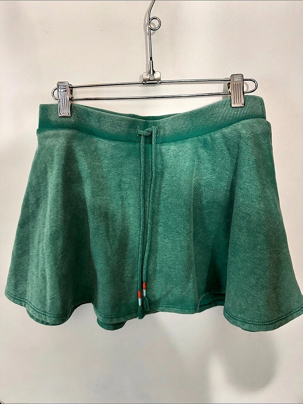 No Boundaries Fleece Skater Skort Green Size XS